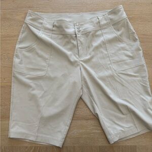 Jofit Women's Tan Bermuda Shorts